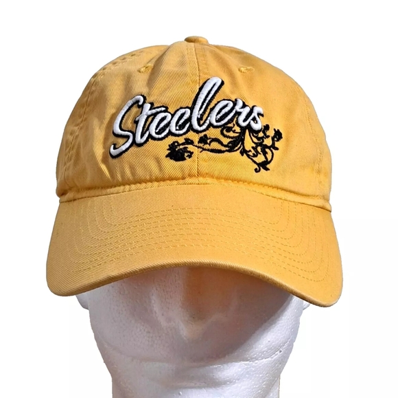 Reebok Other - NFL Reebok Men's Large/XL Pittsburgh Steelers Black Fitted Baseball Cap Logo Hat